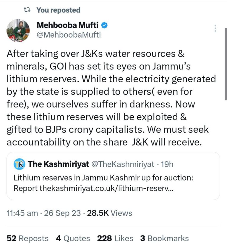 Mehbooba-Mufti-Demands-Accountabilit-on-Jammu-Resorces