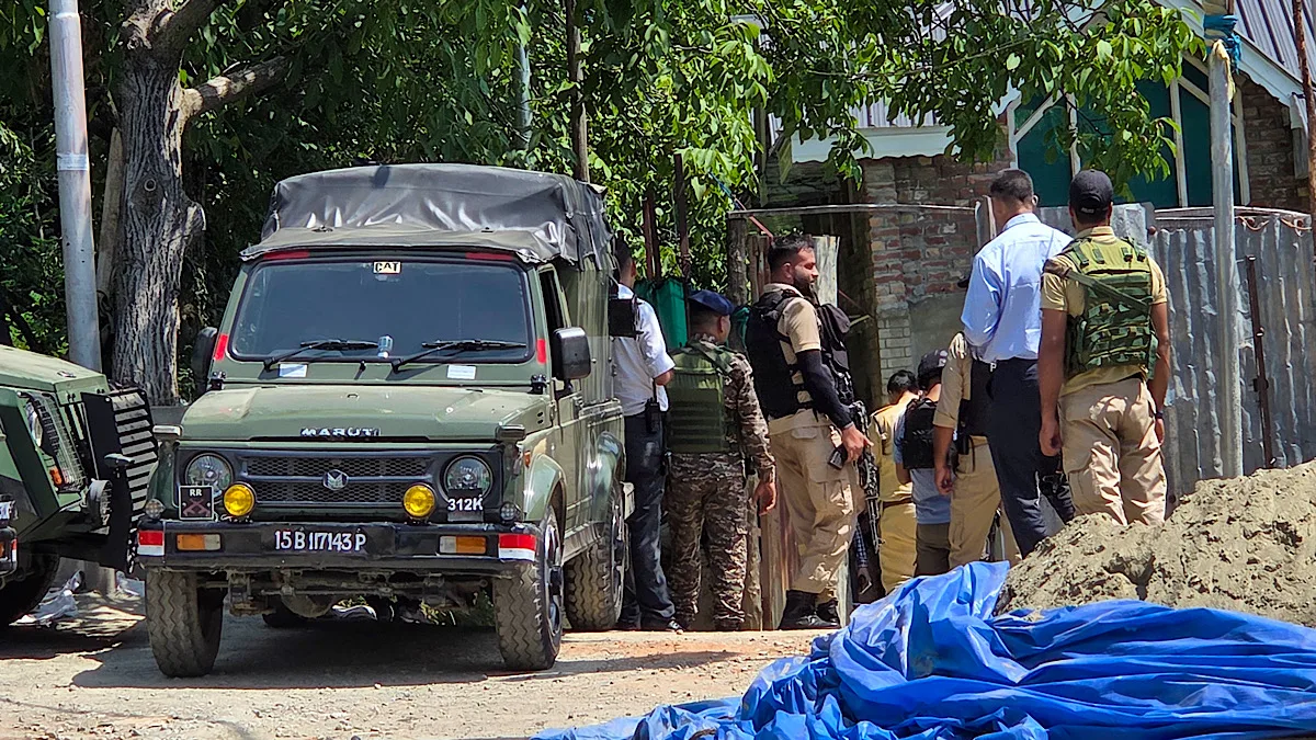 Indian Army anti-terror operation in Kishtwar, J&K