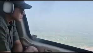 CM Omar Abdullah surveys flood-affected areas in Kathua