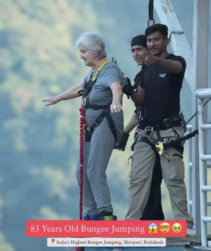 83-year-old British adventurer