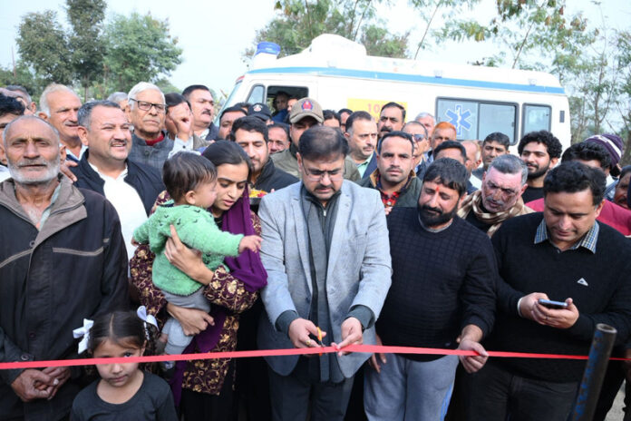 Minister Satish Sharma inaugurates indoor sports hall in Khour